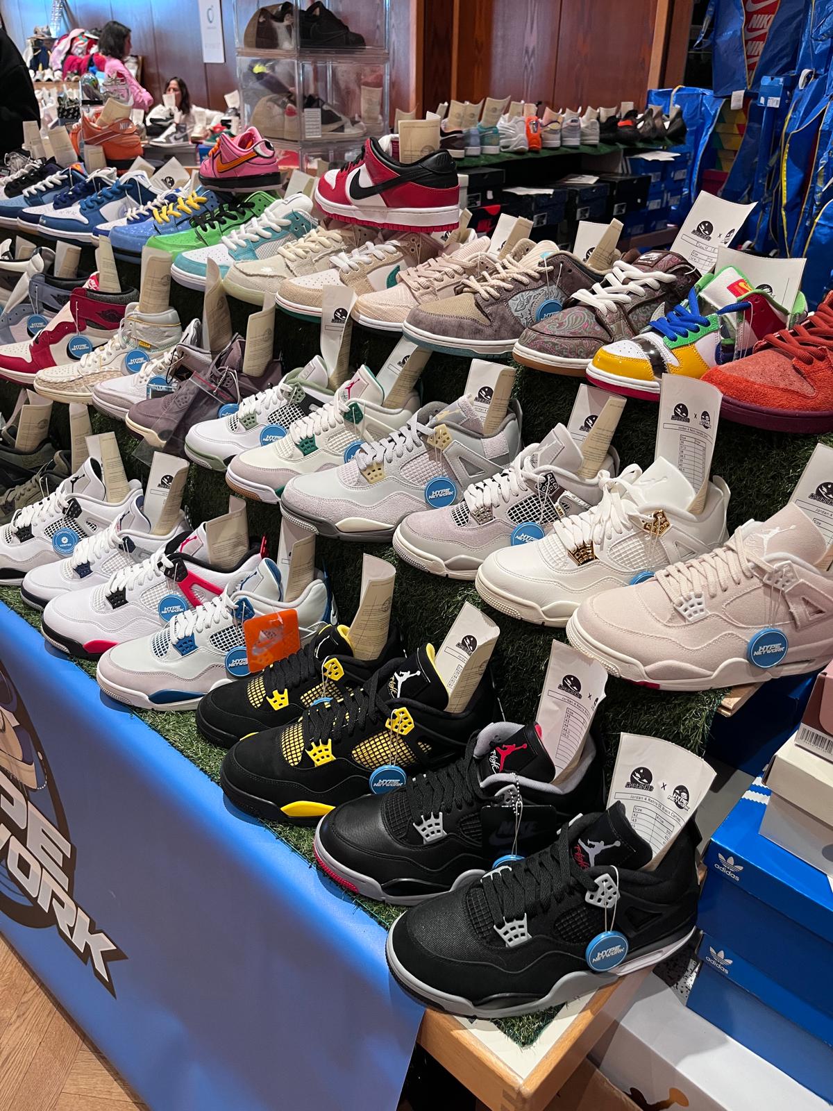 Präsentation von Schuhen